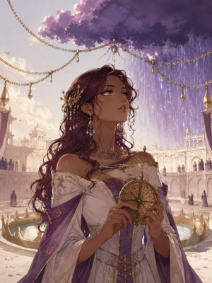 Cover artwork for A Crown of Borrowed Rain