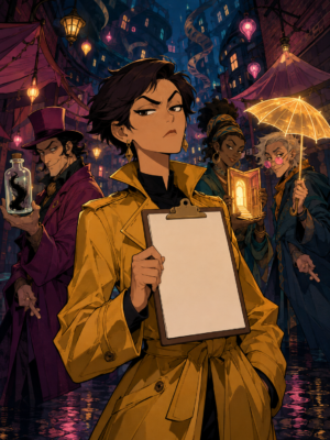 Cover artwork for Everyone in Marrowmarket Lies