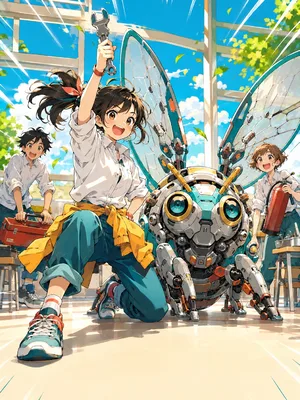 Cover artwork for Iron Cicada Homeroom