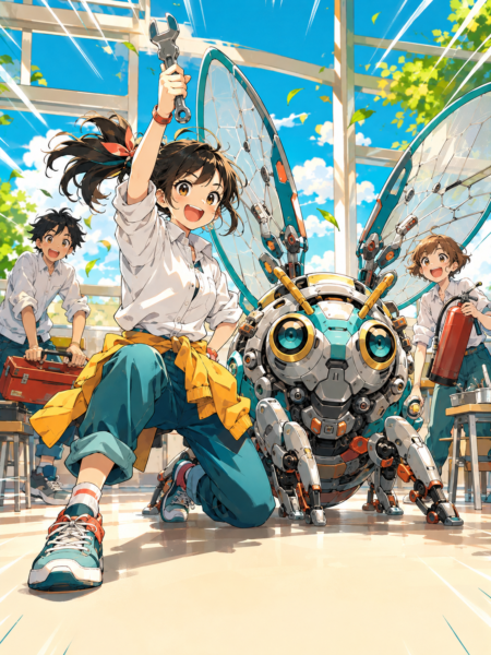 Cover artwork for Iron Cicada Homeroom