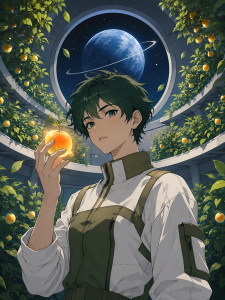 Cover artwork for Orchard at Orbit Nine